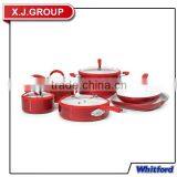 10PCS ALU COOKWARE SET XJ-12618