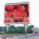 420W/m2 energy saving p10 outdoor full color low power consumption led display screen