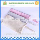 Custom High Quality Satin Portable Toiletry Cosmetic Travel Bag Organize thumbnail-1