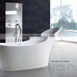 New Style Indoor Tub Application and Artificial Stone Material Bathtub,acrylic Solid Surface Freestanding Bathtub thumbnail-3