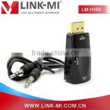 LINK-MI LM-HV05 Mini High Quality HDMI to VGA + Audio Converter thumbnail-6