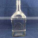 Wholesale Engraving Square Liquor Glass Bottles, Glass Wine Bottles thumbnail-1
