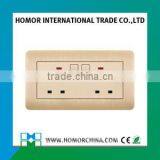 Double Switched Socket With Neon, Wall Switch Socket thumbnail-1