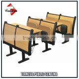 Tianzuo Steel Frame Wooden School Chair and Desk thumbnail-1