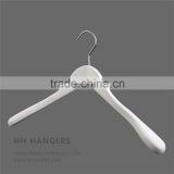 Large Shoulder White/black Vintage for Suit Wooden Garment Hanger thumbnail-1