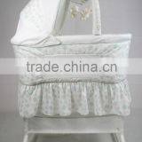 With Mobile Arm Baby Cot Baby Crib Baby Swing Bassinet thumbnail-2