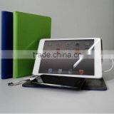 Leather Charging With Support Mobile Charging Case for Ipad Mini thumbnail-3