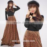 OEM Service China Factory Custom Made Wholesale Arabic Slim Abaya Dress for Fat Women thumbnail-3