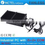 Embedded Fanless Ordenador PC Con Procesador Intel i5 2 * COM 4 * USB3.0 thumbnail-3