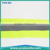 green color 100% cotton reflective tape for clothing