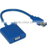 High quality factory price Mini USB TO VGA Adapter converter