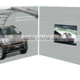 Custom 4.3inch Invitation Lcd Video Greeting Card Video Card Video Brochure for Christmas Gifts