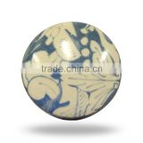 Ceramic Blue Flower Desigh Knob