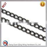 Wholesale Black Nickle Twist Link Brass Chain