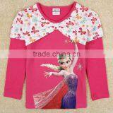 Costume Children Snow Queen Elsa Frozen Elsa Costume T-shirt thumbnail-1