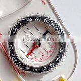 Transparent Compass With Rule Scale Map Compass With Round Magnifier thumbnail-6