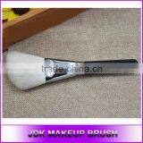 Wood Handle Material Copper Make Up Brush, 100% Goat Hair Blush Brush, White Angled Goat Hair Powder Brush thumbnail-2