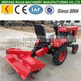 China Farm Mini Tractor Rototiller Hydraulic Axle Farm Rotovator for Sale! 12hp / 15hp Walking Tractor Type Mini Tractor ! thumbnail-4