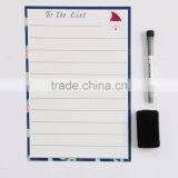 Custom Fridge Magnets Dry Erase Sheet Magnetic Calendar Weekly Planner to do List Shopping List thumbnail-3