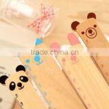 Hot Simple Cartoon Animal Shaped Wooden Students Ruler thumbnail-2