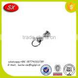 High Strength Custom Brass CNC Machining Various Type Metal Black Coating Clevis Pin Threaded thumbnail-2