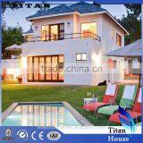 Luxury Light Steel Frame Fabricated Resort Bungalow thumbnail-1