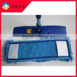 Scalable Long Handle Flat Floor Mop With Chenille Mop Head thumbnail-5