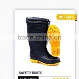 201 Hot Rain Boots With Buckles and Braid Design thumbnail-1