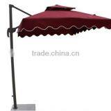 Square Alum 3X3M Double Rome Umbrella UMB00007 thumbnail-1