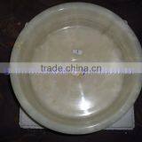 PAKISTAN SUPPLIER PURE WHITE ONYX ROUND BOWL SHAPED SINKS AND BASINS thumbnail-2