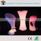 Rechargeable Battery Multicolor Change Glowing Led Square Cocktail Table thumbnail-5