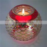 Mercury Round Glass Tealight Candle Holder Made in China thumbnail-6