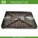 Square Bamboo Tray