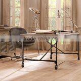 2016 Hot Saele American Country Style Vintage Solid Wood Cafe Dinning Table thumbnail-1