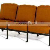 Patio Garden Sitting Chair Cast Aluminum Furniture Outdoor 3 Seater Sofa Chair thumbnail-1