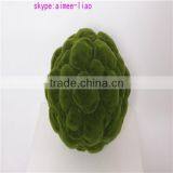 Q111925 China Wholesale Plastic Artificial Moss Home Decoration Moss Ball thumbnail-2