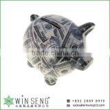Lovely Design Money Patterns Pig Shaped Ceramic Animal Piggy Bank thumbnail-2