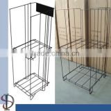 MED5201 2 shelf wire newspaper rack