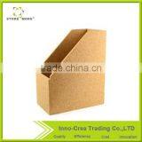 Desktop Office Durable Cork Document File Magazine Organizer thumbnail-1