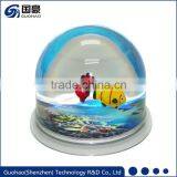 Plastic Travel Gift Snowglobes thumbnail-1
