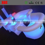 16 color changing / high quality light up chair for hotel club use
