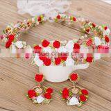 2016 New Artificial Flower 18 Heads Artificial Flower Bouquet For Home Decor thumbnail-1