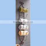 Metal Wall Mount Bathroom Towel Rack thumbnail-2