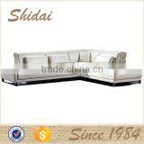 Leather Sofa in Poland, White Leather Recliner Sofa, White L-shaped Leather Sofa 976 thumbnail-1