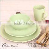 Ceramic Stoneware Dinner Set for 4 Persons/pink Dinner Set 16pcs/ceramic Dinner Set Design thumbnail-2