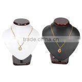 Manufacture White/black Leatherette Necklace Mannequin Hanger Displays (D-15) thumbnail-1