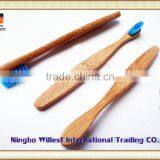 Kids Comfortable Bamboo Toothbrush With Travel Case thumbnail-3