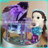 2015 Crystal Led Light Base for Display Piano With MP3 Music Round Led Light Base for Gift thumbnail-1