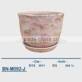 Vietnamese Ceramic Wash And Paint Mini Flower Pot BN-M092-H thumbnail-3