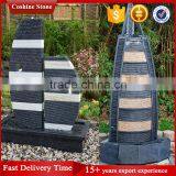 Natural Garden Stone Water Fountain With Pots thumbnail-1